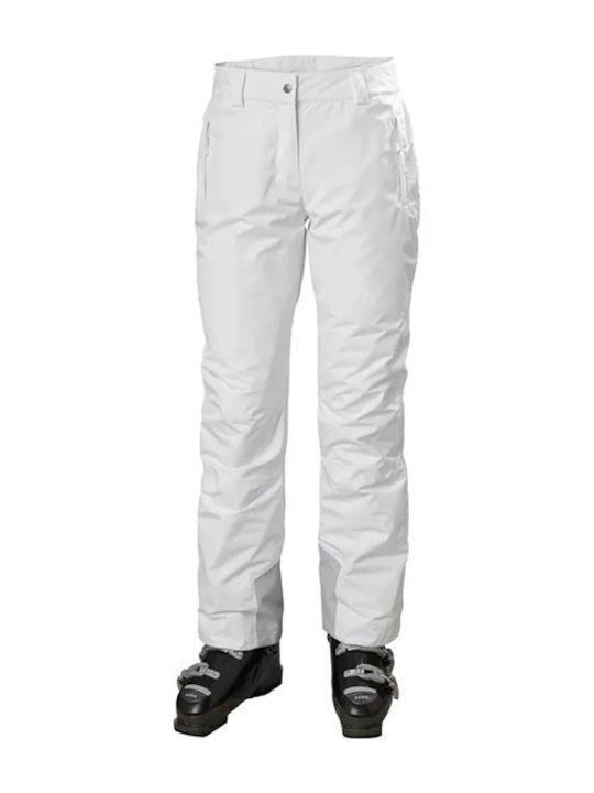 Helly Hansen 65710-495 Women's Trousers for Ski & Snowboard White