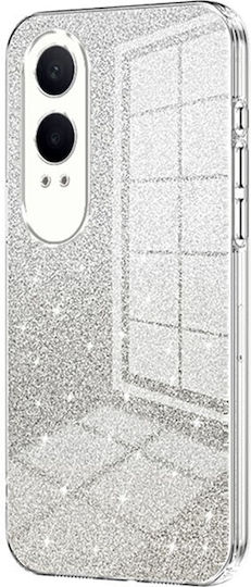 Gradient Glitter Umschlag Rückseite Silikon Transparent (OnePlus Nord CE)