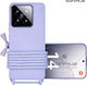 Silicone Case with Carrying Cord Carryhang Sonique Xiaomi Xiaomi 14 Lilac