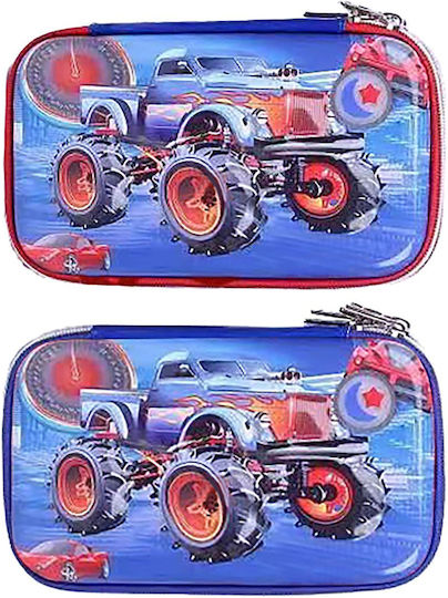 Ученически Несесер 3D Голям Автомобил 23x13x4,5см Justnote 703219 50-3199