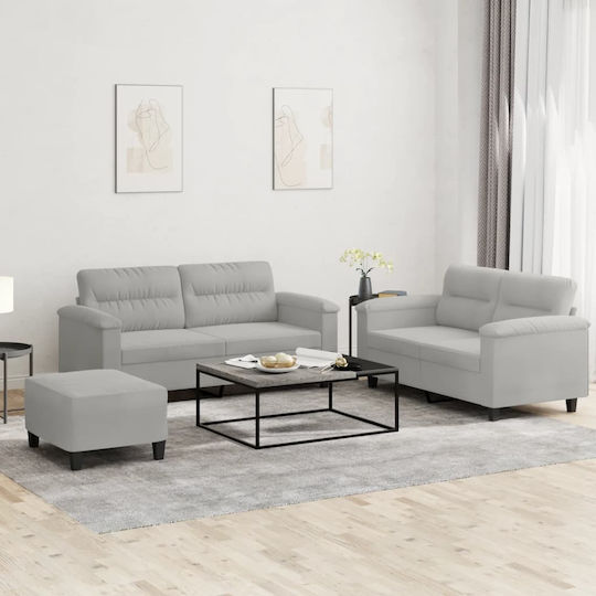 Σετ Σαλονιού 2-Sitzer & 2-Sitzer & Hocker