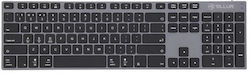 Tellur Shade Kabellos Nur Tastatur Englisch US Gray