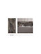 Tapet de Perete 300x120cm Gri