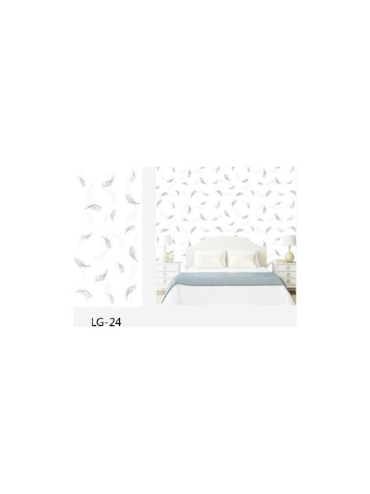 Wall Wallpaper White 300x120cm