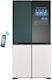LG Side-by-Side Kühlschrank 617Es Total NoFrost H186.5xB91.4xT68.7cm. Weiß GMV960NNME