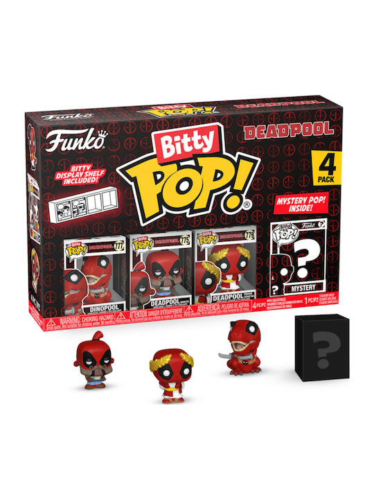 Funko Bitty Pop 4 Pack Deadpool Dinopool 84961