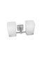 Karag Quattro Wall-mounted Cup Holder Silver