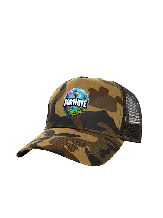 Fortnite Land Erwachsene Strukturierte Trucker-Mütze Mesh Variation Army 100% Baumwolle Erwachsene Unisex Einheitsgröße