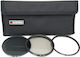 Caruba UV / CPL / NDFilter Kit 62mm for Camera Lenses