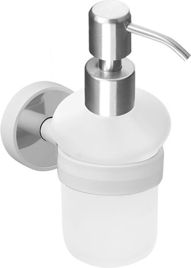 Karag Spender Glas Weiß