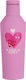Tinc Θερμός Ανοξείδωτος Mallo Heart 500ml Ροζ Hcwbmapk