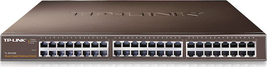 TP-LINK TL-SG1048 Unmanaged L2 Switch with 48 Ethernet Ports and 48 SFP Ports