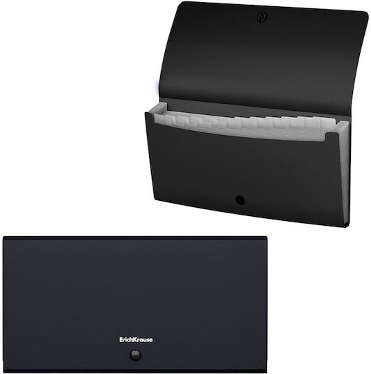 Erichkrause File Folder 13x26cm 12th Matt Classic Black 59247