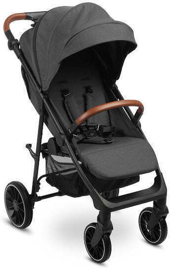 Caretero Apple Καρότσι Μωρού Kατάλληλο για Nεογέννητο Dark Grey