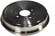 Brake Drum Lancia Musa 350 Brembo 14712720