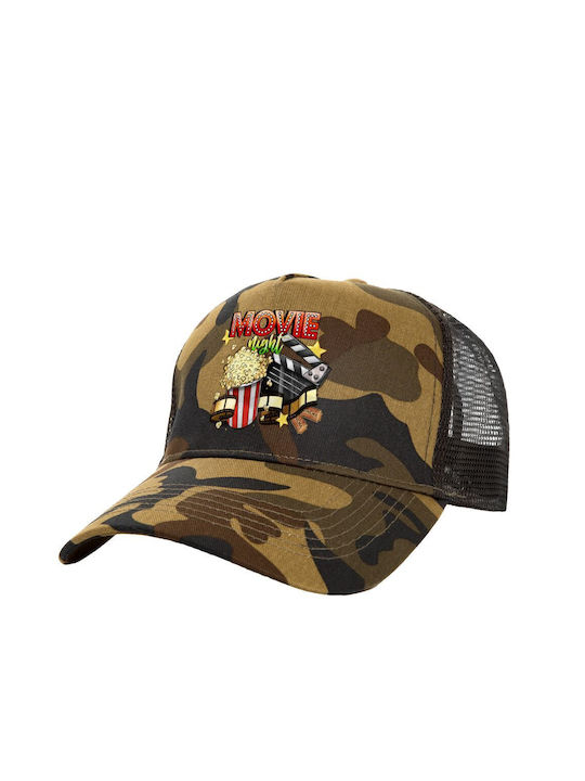 Koupakoupa Movie Night Trucker Cap Khaki Camo