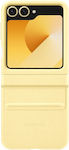 Samsung Kindsuit Case Book Δερμάτινο / Δερματίνης Κίτρινο (Samsung Galaxy Flip6)