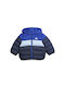 Adidas Kids Casual Jacket with Hood Blue