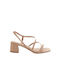 Women's Sandal with Thin Straps Nude