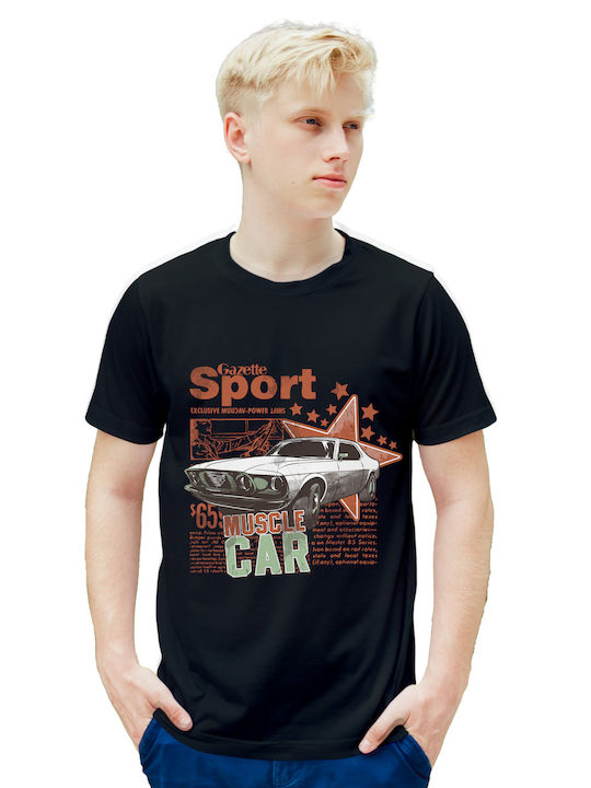T-shirt Gazette Sport Pop Culture Black