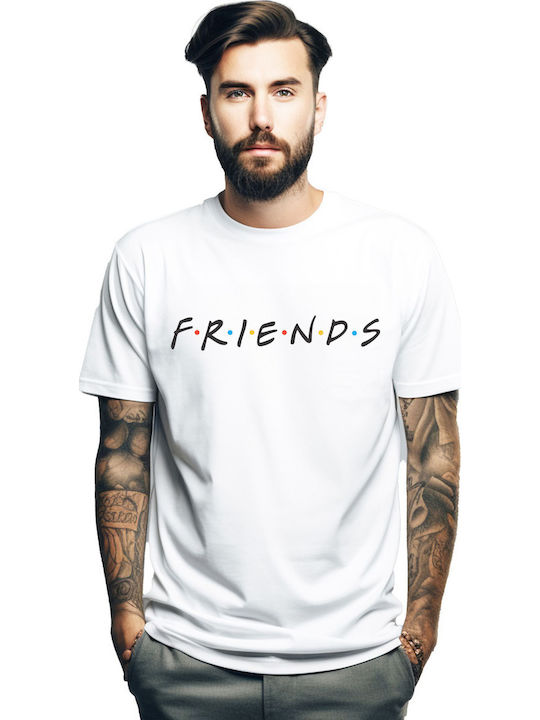 Тениска Friends Pop Culture Бяла