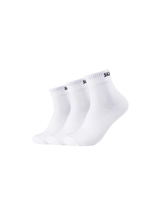 Skechers Șosete White 3Pachet