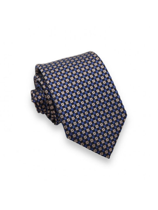 Erika Men's Tie Blue/Beige