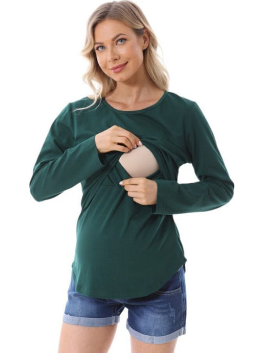Queen Mother Top Maternity Tops Cypress Green Queen Mother Top Maternity Tops Cypress Green