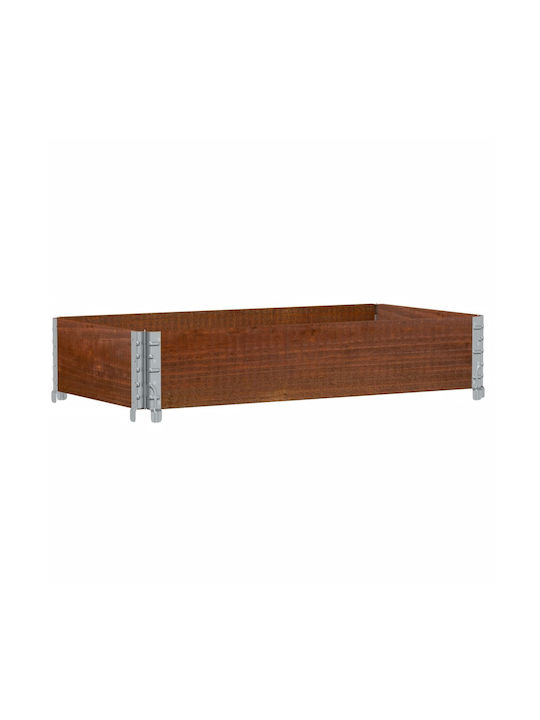 vidaXL Planter Box 100x21.5cm Coffee 3295390