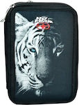 Back Me Up Double Filled Pencil Case No Fear Dark Tiger #348-25100
