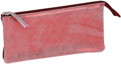 Clairefontaine Ruby Double Pencil Case 22x11cm