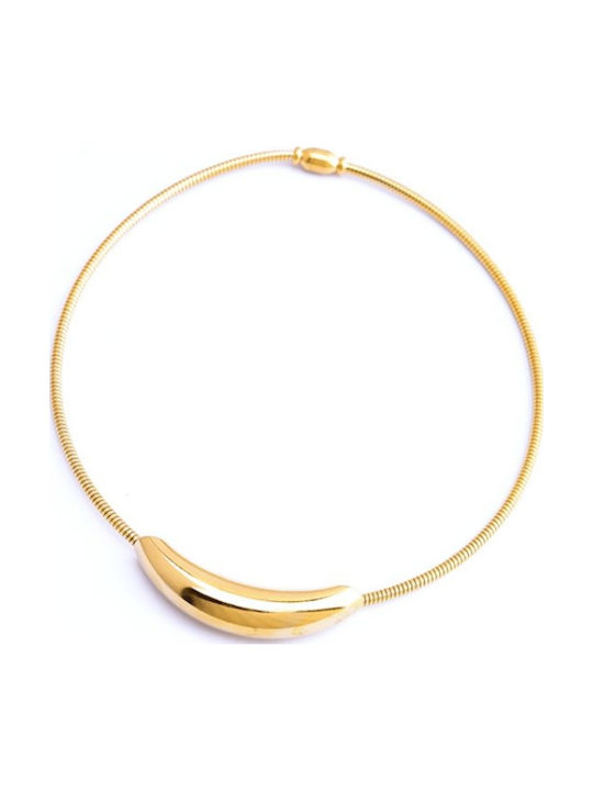 Callajewels Halsband aus Vergoldetem Stahl