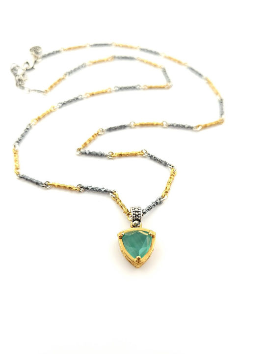 Dimitrios Exclusive Necklace Made of Gold Plated Silver