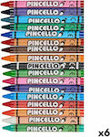 Colorful Crayons Multicolor X6