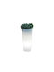 NewGarden Topf Kunststoff White