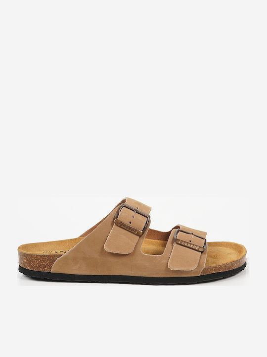 Plakton Мъжки сандали Taupe