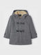 Kids' Coat Montgomery Long with Hood Ash