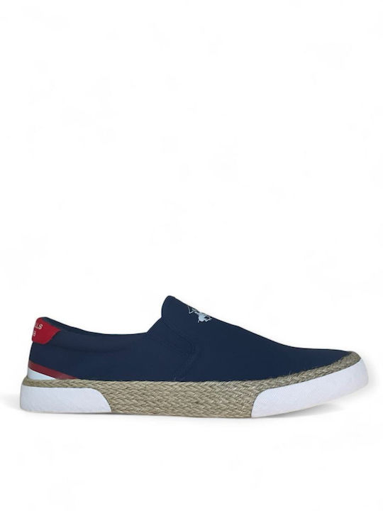 Beverly Hills Polo Club Herren Slip-Ons Blau