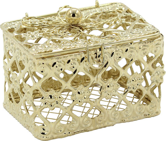 Keskor Metallic Decorative Box 6.5x4.5x5cm