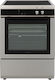 Hyundai Herd 69Es mit Induktionskochfeldern B60cm. Inox
