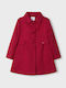 Kids' Coat Long Cherry