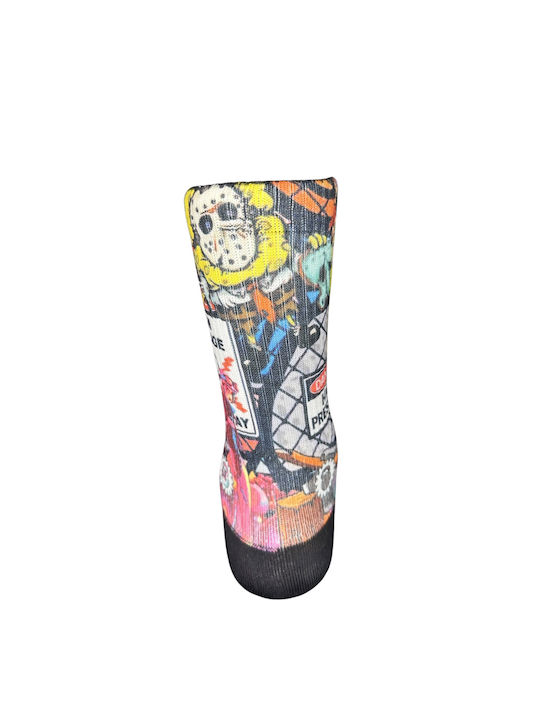 Colorful Cartoon Crossfit Socks