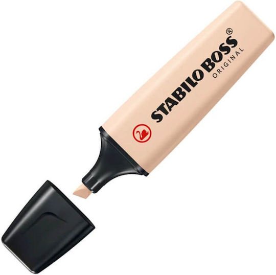 Stabilo Boss Highlighter 70/186 2-5 Mm Nature Beige 70/186 Stb70-186 Stb70-186
