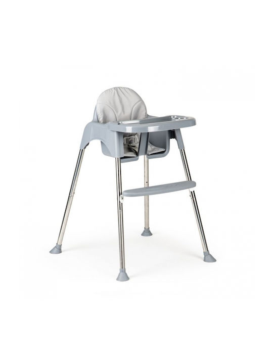 Ecotoys Upholstery Καρεκλάκι Φαγητού 2 in 1 με Ρυθμιζόμενο Ύψος Μπεζ