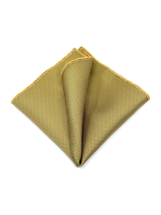 Golden Solid Color Pocket Handkerchief 26*26cm