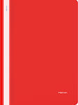 File Folder Elastic Metron Red