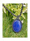 Macrame Lapis Lazuli Necklace