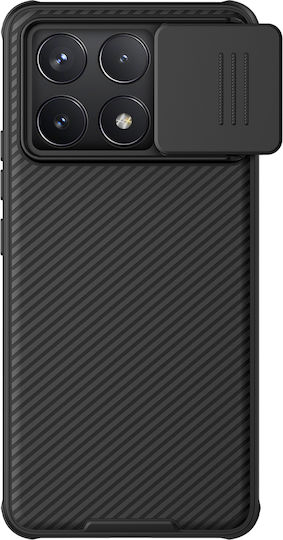 Nillkin CamShield Pro Magnetic Back Cover Πλαστικό / Σιλικόνης Μαύρο (Poco F6 Pro)