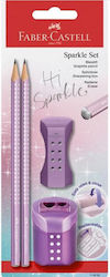 Faber-Castell Sparkle Pencil B Set with Eraser ...