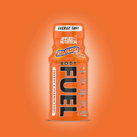 Applied Nutrition Body Fuel Energy & Vitamin Shot 200mg Специална Хранителна Добавка 60ml Портокал